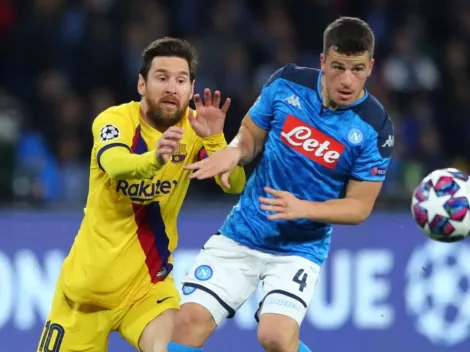 Volante del Napoli: "¿Eliminar al Barça? En el fútbol todo es posible"