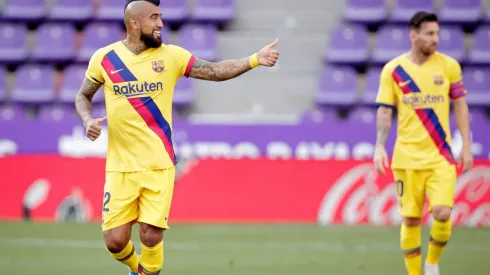Arturo Vidal, figura en el Barcelona ante el Valladolid