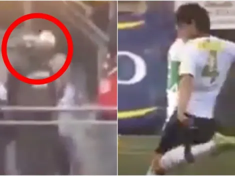 Domínguez recordó cuando le pegó un pelotazo a un carabinero