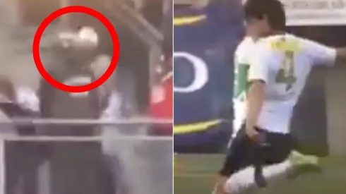 El pelotazo de Lucas Domínguez