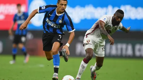 Alexis Sánchez, crack y figura del Inter contra Torino.