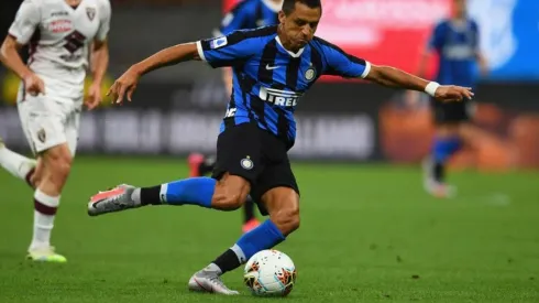 Alexis Sánchez otra vez jugó un partido a gran nivel en Inter