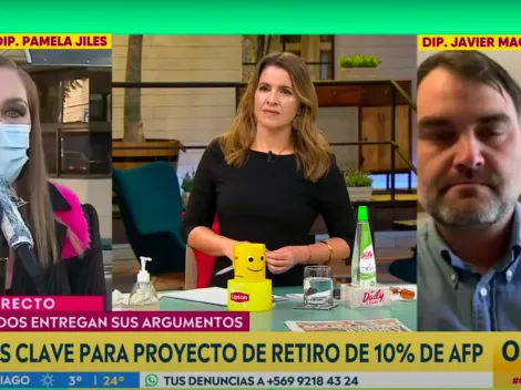 Jiles deja sin palabras a Macaya al aire en CHV