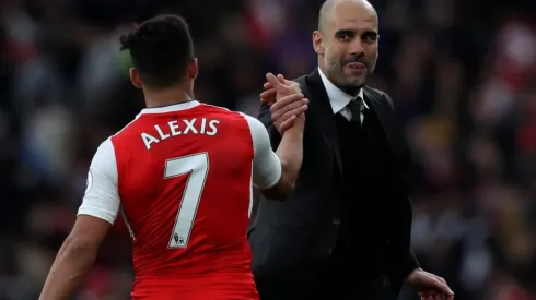 Pep Guardiola y Alexis Sánchez pudieron reencontrarse en el Manchester City pero el United dijo lo contrario