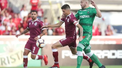 Rodrigo Brito ante Deportes Temuco en la Liguilla para ascender a Primera División
