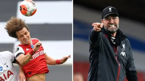Tras la caída del Liverpool ante Arsenal, un reportero le sugirió a Klopp fichar a David Luiz.