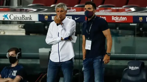 Setién no sabe si sigue