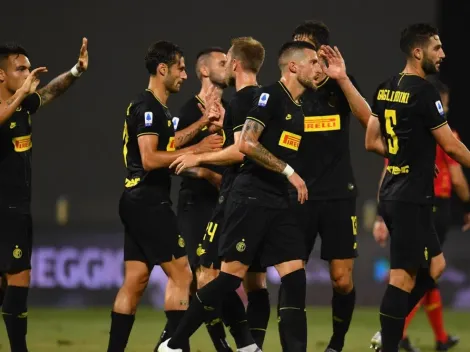 Alexis asiste a Candreva para abrir el marcador