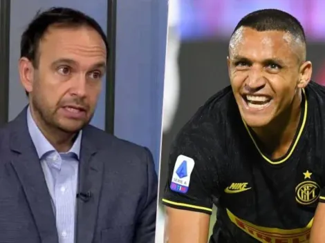 Sepu le hace un queque a Alexis: "Hoy el Inter depende de él"