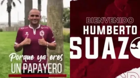 Presentación oficial de Humberto Suazo