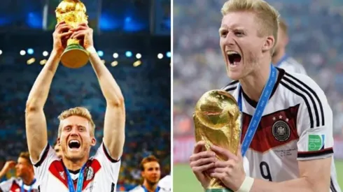 André Schürrle fue campeón del mundo con Alemania en 2014.