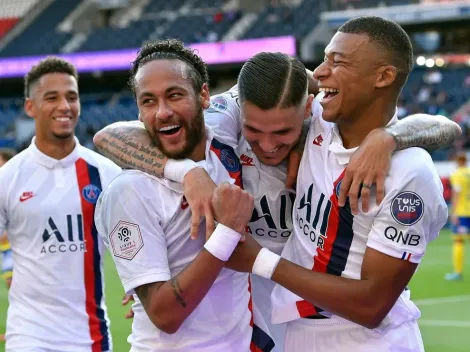 Neymar e Icardi imitan el mítico penal de Cruyff y Neeskens