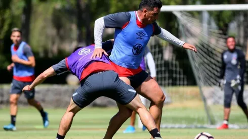 Práctica de Colo Colo a fines de diciembre pasado.