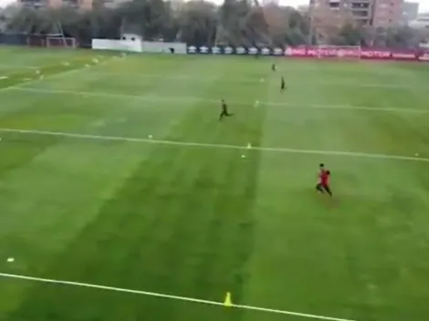 El distanciamiento físico de Colo Colo en el regreso