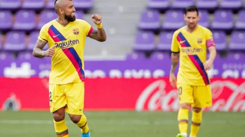 Vidal fue destacado por la prensa española al jugar como defensor central.