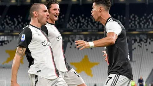 Cristiano Ronaldo anotó un doblete para Juventus ante Lazio