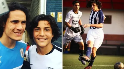 Pineau tiene 17 años y destaca por su altura de 1,86 y su gran parecido con el uruguayo Edinson Cavani.