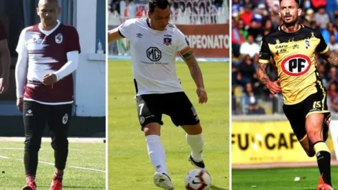 Mauricio Pinilla, Humberto Suazo y Esteban Paredes suman 114 años de edad entre los tres.