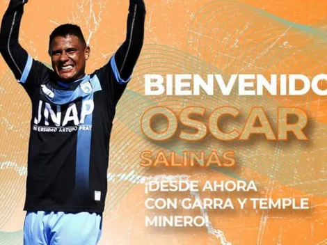 Óscar Salinas es refuerzo de Cobresal y vuelve a El Salvador