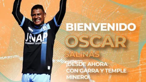 Salinas regresa a Cobresal.