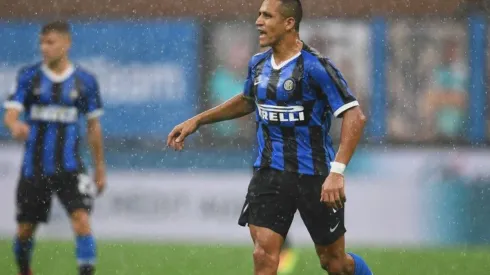 Alexis Sánchez otra vez fue titular en Inter de Milán