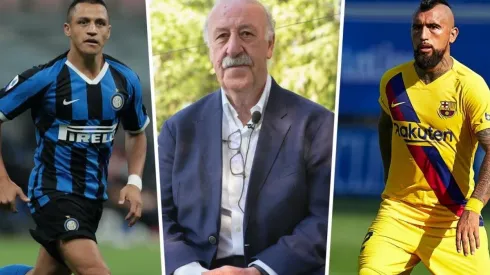 Del Bosque no se la juega por ninguno y dice que Sánchez y Vidal son grandes jugadores.