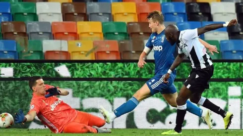 Juventus no pudo con Udinese, porque cayó con un gol en los descuentos