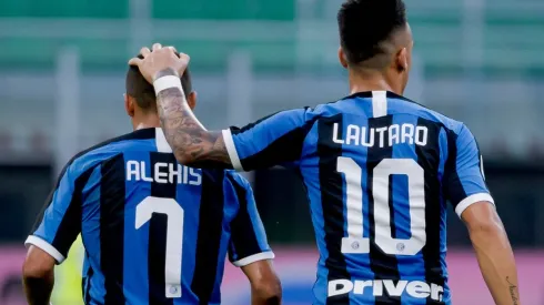 Alexis Sánchez dejará su lugar en la oncena titular de Inter para permitir el ingreso de Lautaro Martínez