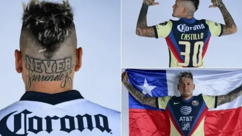 El nuevo tatuaje de Castillo.