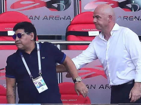 Maradona con todo: renuncia a la FIFA y critica a Infantino por Macri