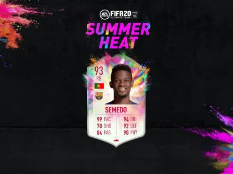 Cómo conseguir a Nelson Semedo Summer Heat de 93