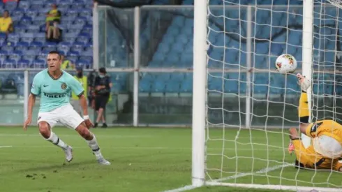 Alexis Sánchez puso el 2-0 del Inter ante el Genoa