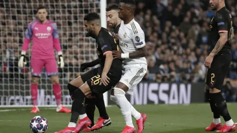 Real Madrid contra Manchester City en Champions League.