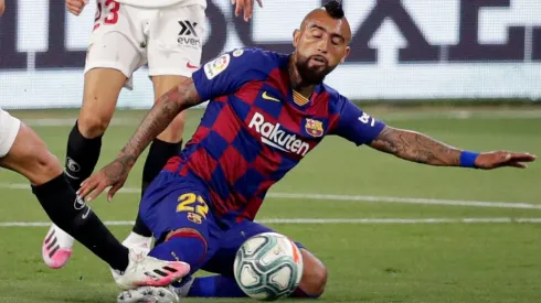 Arturo Vidal es el mediocampista más goleador del Barcelona y el cuarto artillero del equipo en la temporada