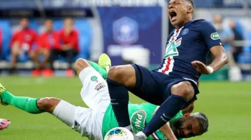 Kylian Mbappé sufrió una grave lesión en la final de la Copa de Francia