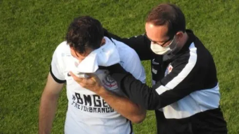 Boselli se rompió el rostro