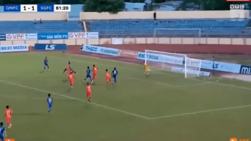 Rodrigo Dias marcó un golazo de chilena