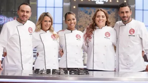 El top 5 de "Masterchef Celebrity" en pleno.