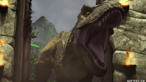El infaltable T-Rex también marcará presencia en "Jurassic World: Campamento Cretácico".