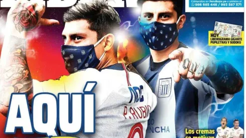 Pato Rubio se luce como la gran contratación de Alianza Lima