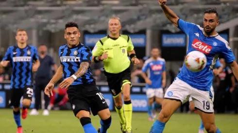 Lautaro Martínez marcó un tanto de gran factura en Inter