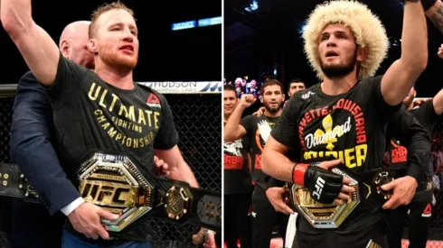 Justin Gaethje buscará romper el invicto de Khabib Nurmagomedov y quitarle el cinturón de UFC