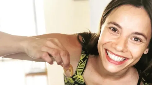 María Gracia Omegna en su faceta de cocinera, que también sacó a relucir a través de Instagram.