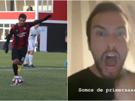 Jorquera celebra extasiado el ascenso de su equipo en Turquía