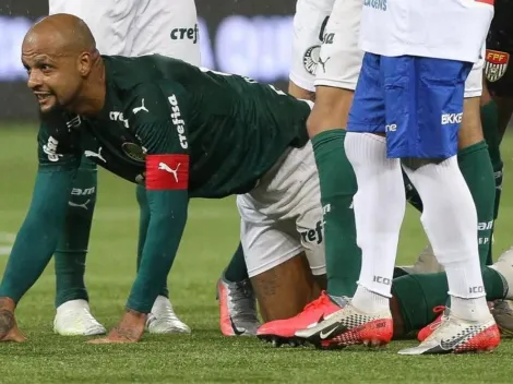 Nuevo show de Felipe Melo: Gol y burla a los rivales