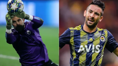 Claudio Bravo y Mauricio Isla en sus últimos clubes