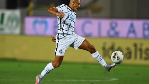 Inter de Milán celebró en Bérgamo con Alexis Sánchez en cancha