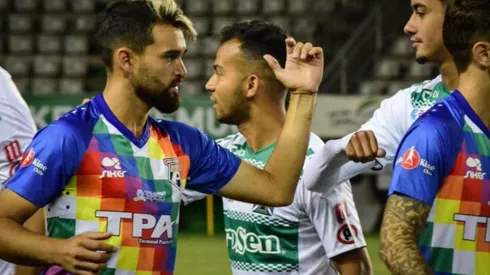 San Marcos y su bandera con la Wiphala.