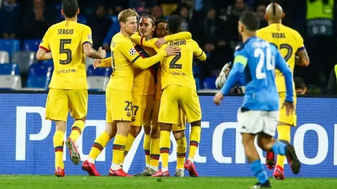 Barcelona y Nápoli en el duelo de ida de Champions League