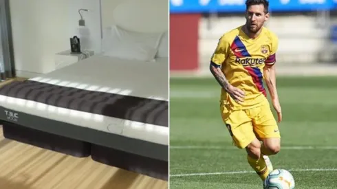 El artillero del Barça habría desembolsado 1.000 euros por cada colchón anti viral para él y su familia.